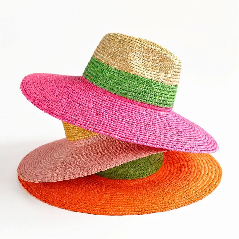 Hawaiian Colorful Big Brim of Sun Hat